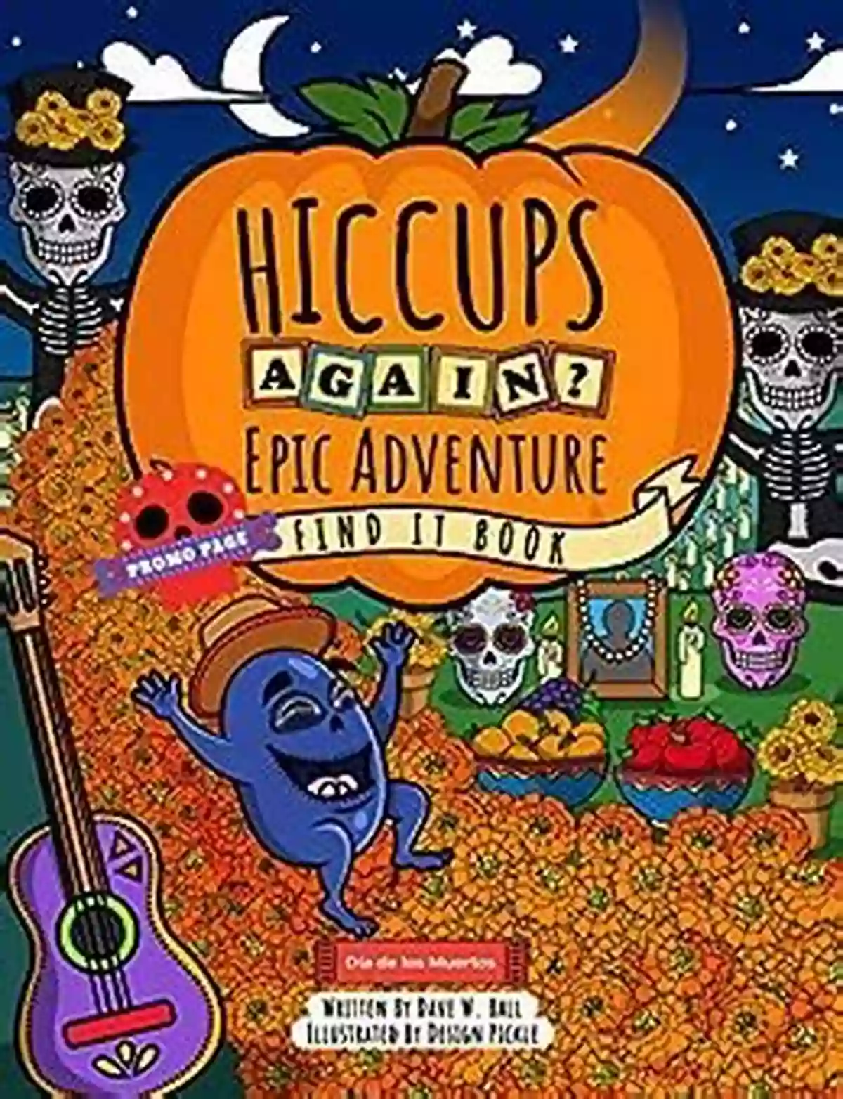 Eerie Graveyard Hiccups Again Find It Promo Page Halloween Edition: A Spooky Fun Seek And Find Activity For Kids Ages 3 6