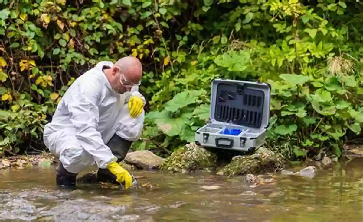 Environmental Engineer Analyzing Water Samples Visualization Of Fields And Applications In Engineering