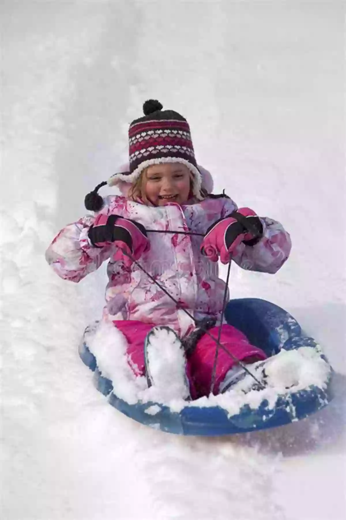 Excited Kids Sledging Down A Snowy Hill Winter Fun (Seasons All Around Me (Pull Ahead Readers Nonfiction))