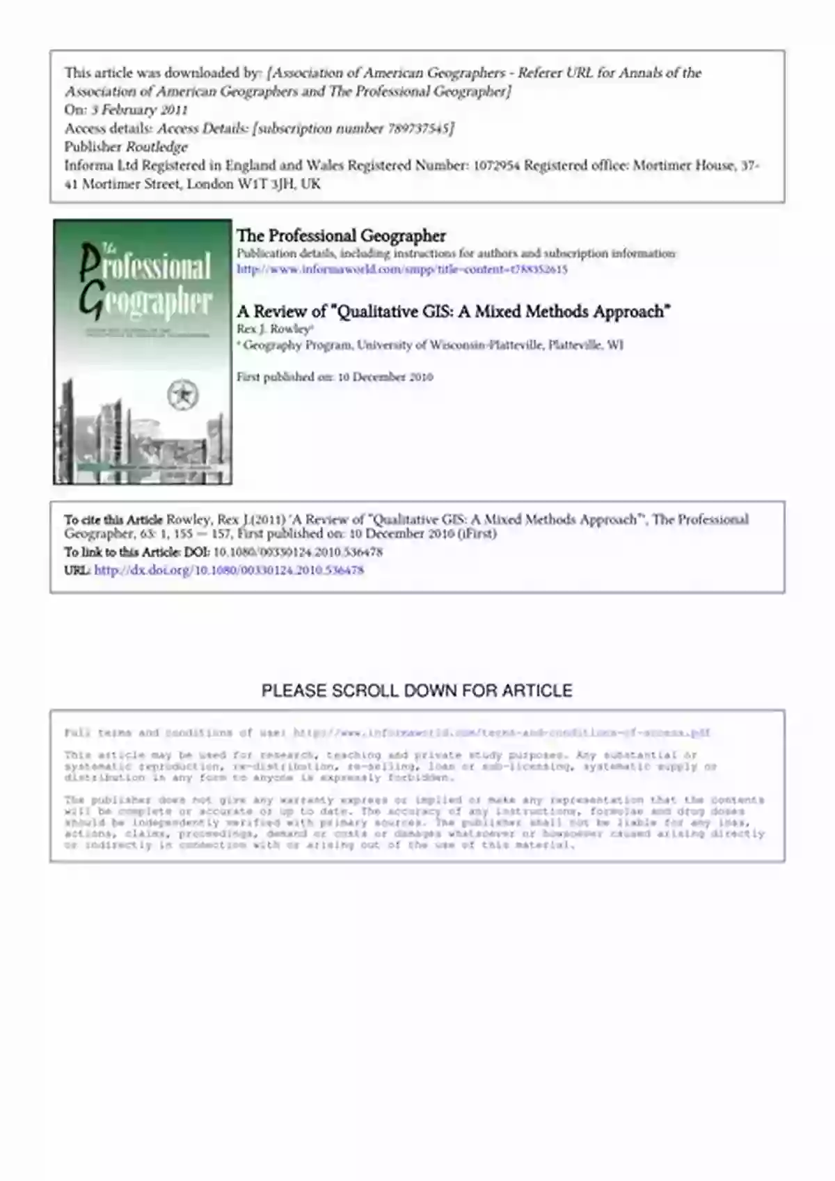 Exploring The Synergy Of Qualitative And GIS Techniques In Research Qualitative GIS: A Mixed Methods Approach