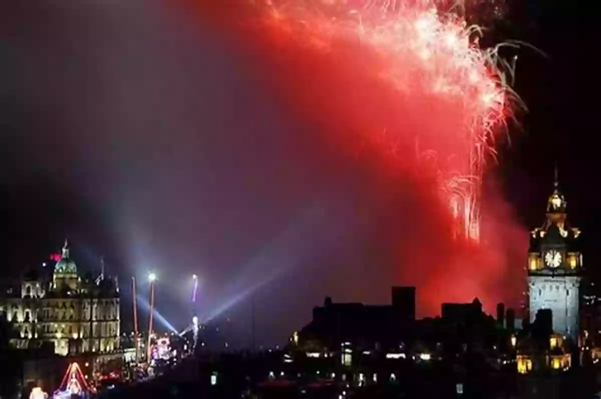 Fireworks Lighting Up The Night Sky During Hogmanay In Scotland New Year Traditions Around The World (World Traditions)