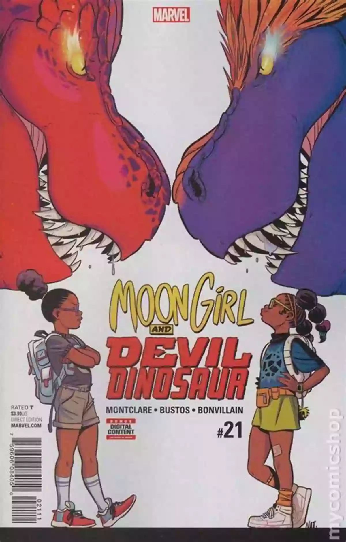 Full Moon Moon Girl And Devil Dinosaur Comic Cover Image Moon Girl And Devil Dinosaur: Full Moon (Moon Girl And Devil Dinosaur (2015 2019) 2)