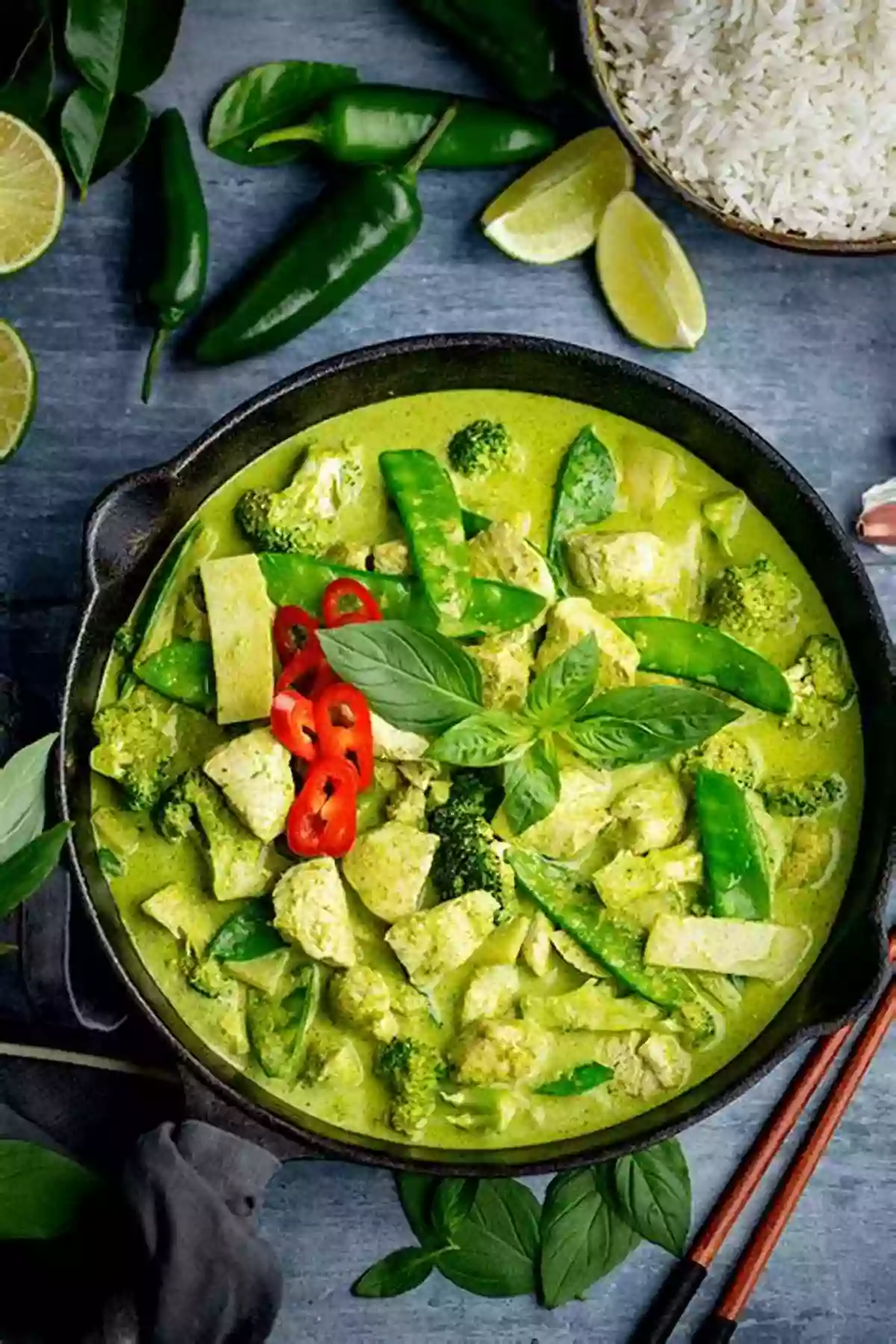 Green Curry A Vibrant Thai Curry Made Of Green Chilies, Coconut Milk, And Aromatic Herbs Thai And Greek Cookbook: 2 In 1: 140 Recipes For Traditional Dishes From Greece And Thailand