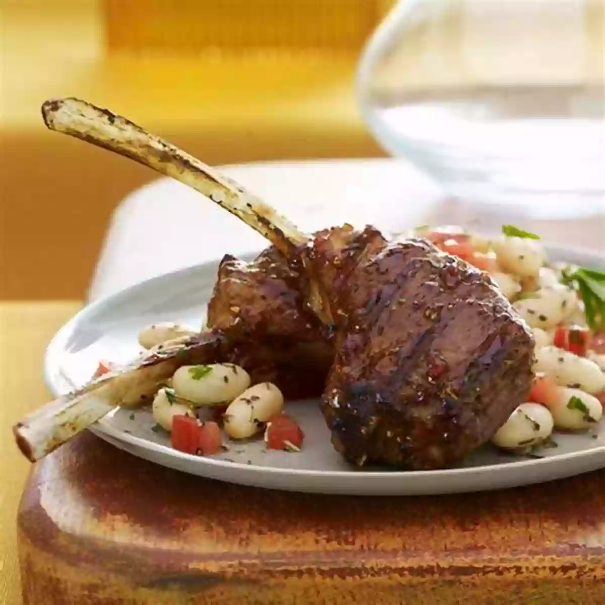 Grilled Provençal Lamb Chops BBQ Bistro: Simple Sophisticated French Recipes For Your Grill