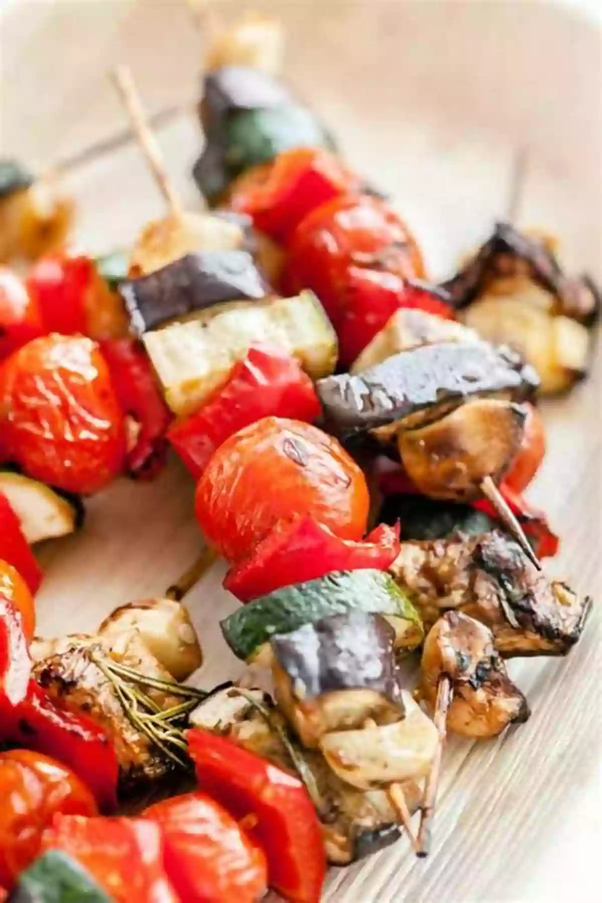 Grilled Ratatouille Skewers BBQ Bistro: Simple Sophisticated French Recipes For Your Grill