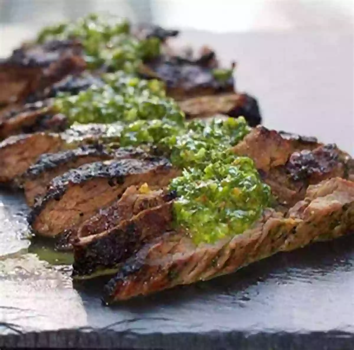 Grilled Steak With Chimichurri Marinade Argentina Cookbook: Argentinian Style Chimichurri Sauce Recipes To Try: Recipes Using Chimichurri Sauce