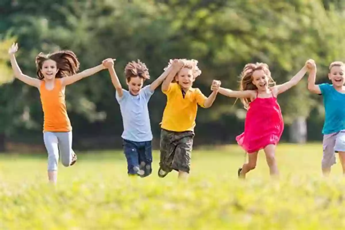 Happy Children Playing Outside Poor Folk: The Soul Is Healed By Being With Children