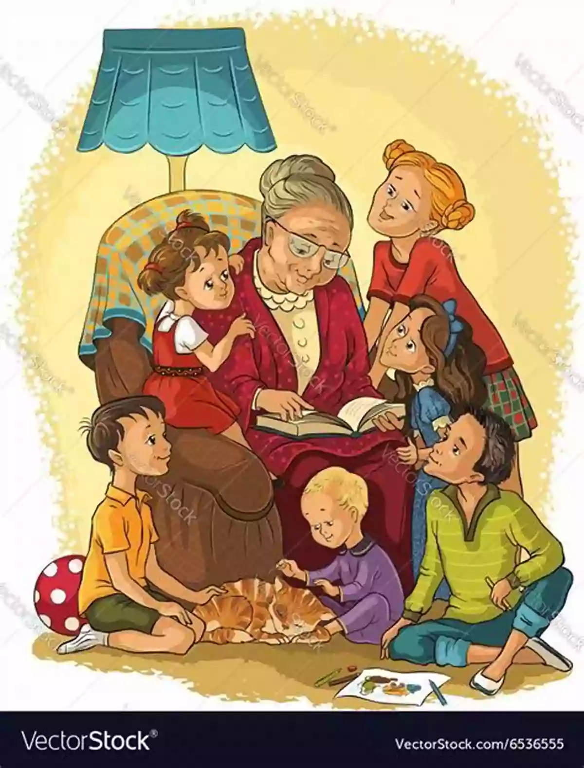 Illustration Of Grandma Telling Stories To Children My Grandma S Tales 2 Bilingual Russian/English Stories: Dual Language Folk Tales In Russian And English