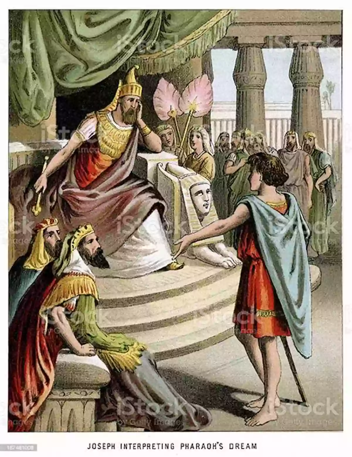 Illustration Of Joseph Interpreting Pharaoh's Dreams In Ancient Egypt The Hebrew Story Of Joseph: Discovering The Nuance And Emotion Of The Hebrew Bible (Jewish Studies For Christians 9)