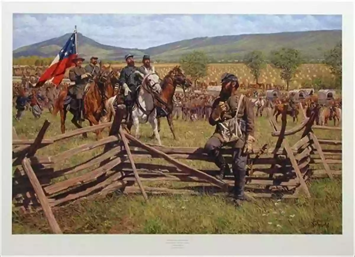 Illustration Of Stonewall Jackson Leading His Troops During The Valley Campaign History For Kids: The Illustrated Life Of Stonewall Jackson