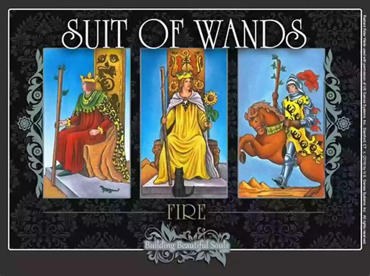 Illustration Of Tarot Cards Featuring The Suit Of Wands Learn Tarot Cards Quickly: Suit Of Wands