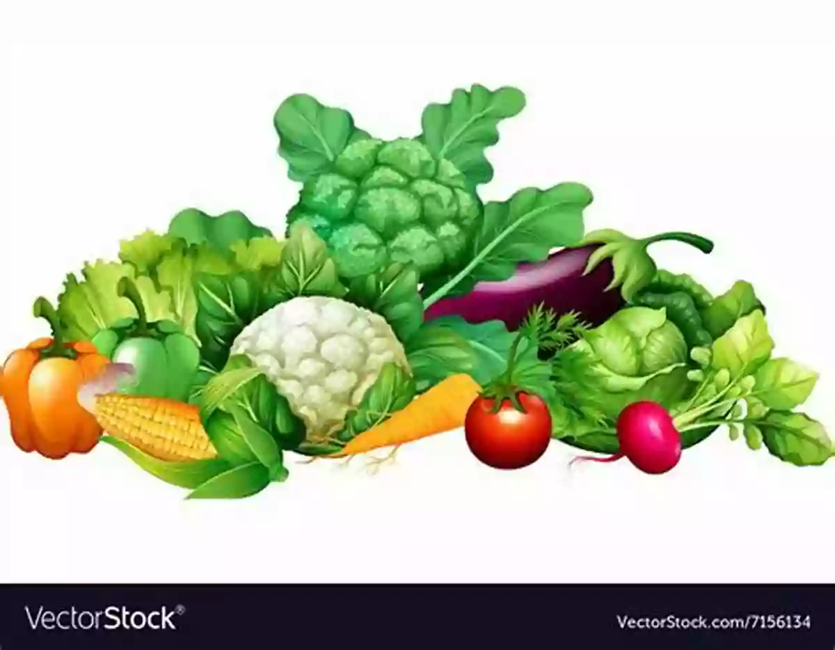 Illustration Of Various Vegetables Food/La Comida (WordBooks/Libros De Palabras)