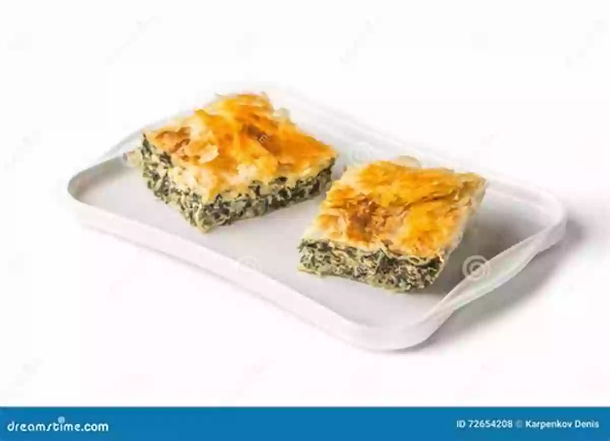 Image Of Spanakopita Pie On A Plate Cookbook Of Greek Cuisine Recipes: Easy To Cook Greek Dishes For Beginners: Cooking At Home