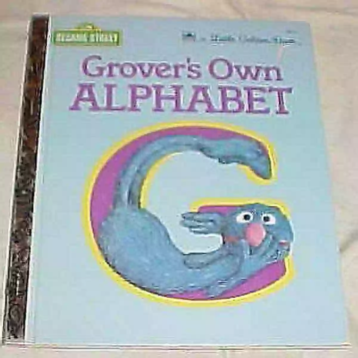 Interactive Elements In Grover's Own Alphabet Sesame Street Little Golden Book Grover S Own Alphabet (Sesame Street) (Little Golden Book)