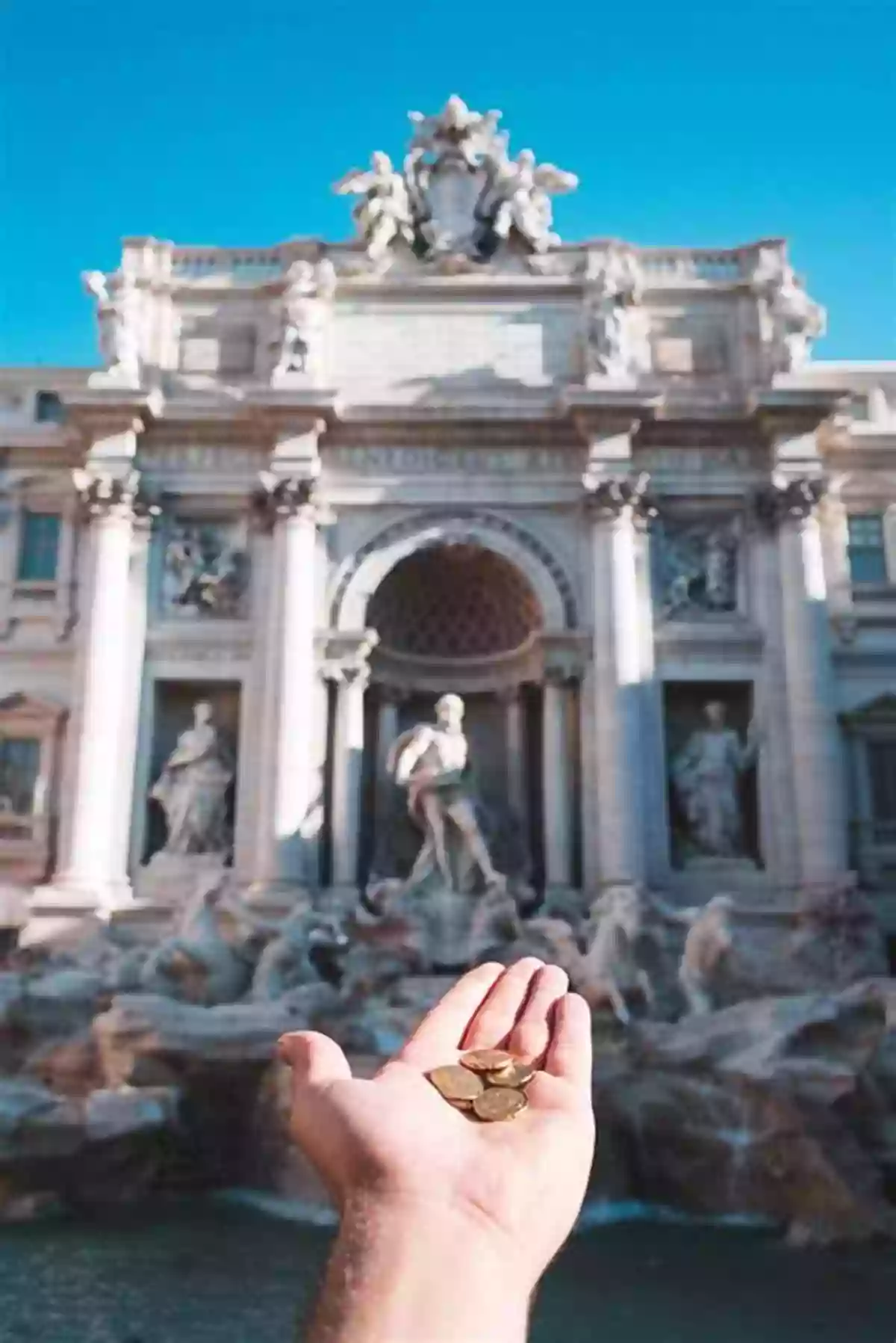 Jayden Making A Wish At The Trevi Fountain Traveling With The Moores: Jayden S Journey In Rome