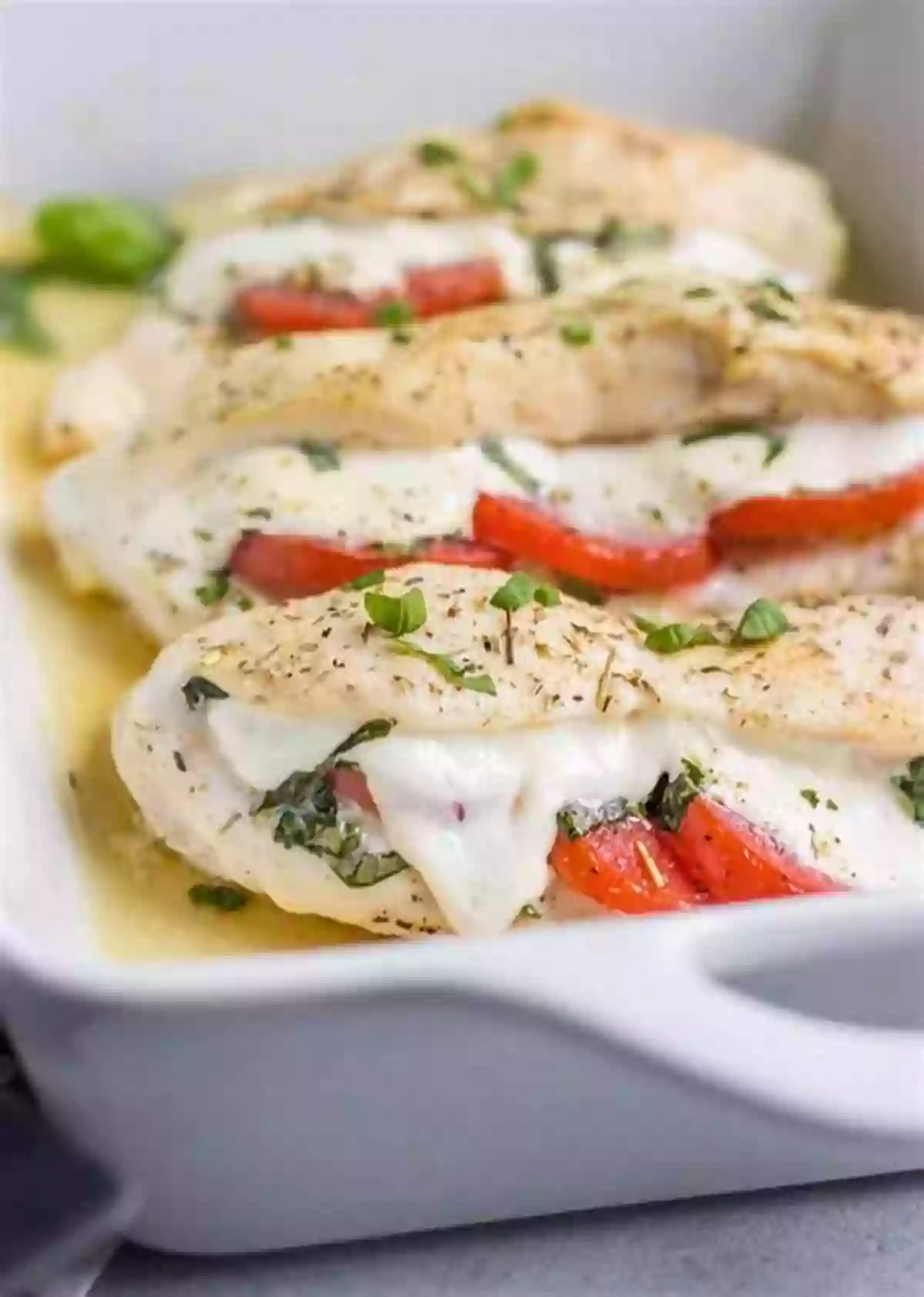 Juicy Chicken Breast Stuffed With Tomatoes, Mozzarella, And Fresh Basil New And Useful Recipes: A Collection Of Simple And Healthy Recipes