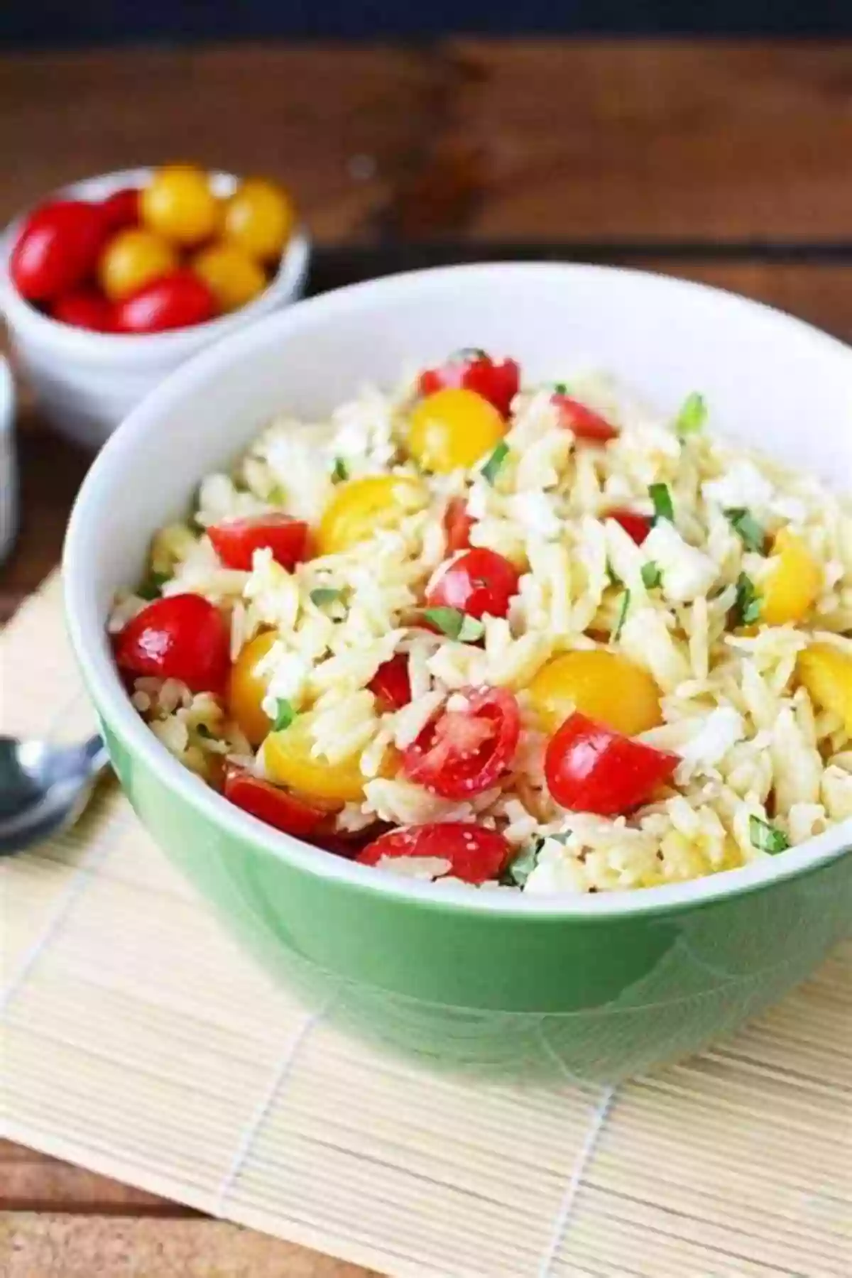 Lemon Basil Orzo Salad With Fresh Herbs, Tomatoes, And Feta Cheese 88 Homemade Orzo Recipes: Discover Orzo Cookbook NOW