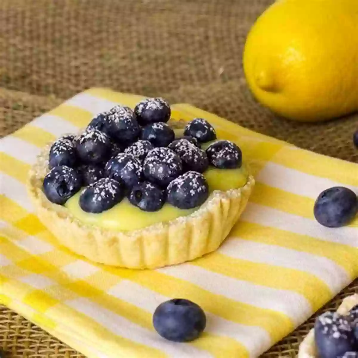 Lemon Blueberry Tart Delicious Dessert Ideas For Beginners: Amazing Ideas And Beautiful Desserts You Can Make At Home: Polish Food