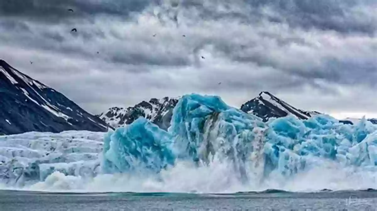 Majestic Glacier Carving Its Way Through The Mountains Ice Rivers: A Story Of Glaciers Wilderness And Humanity