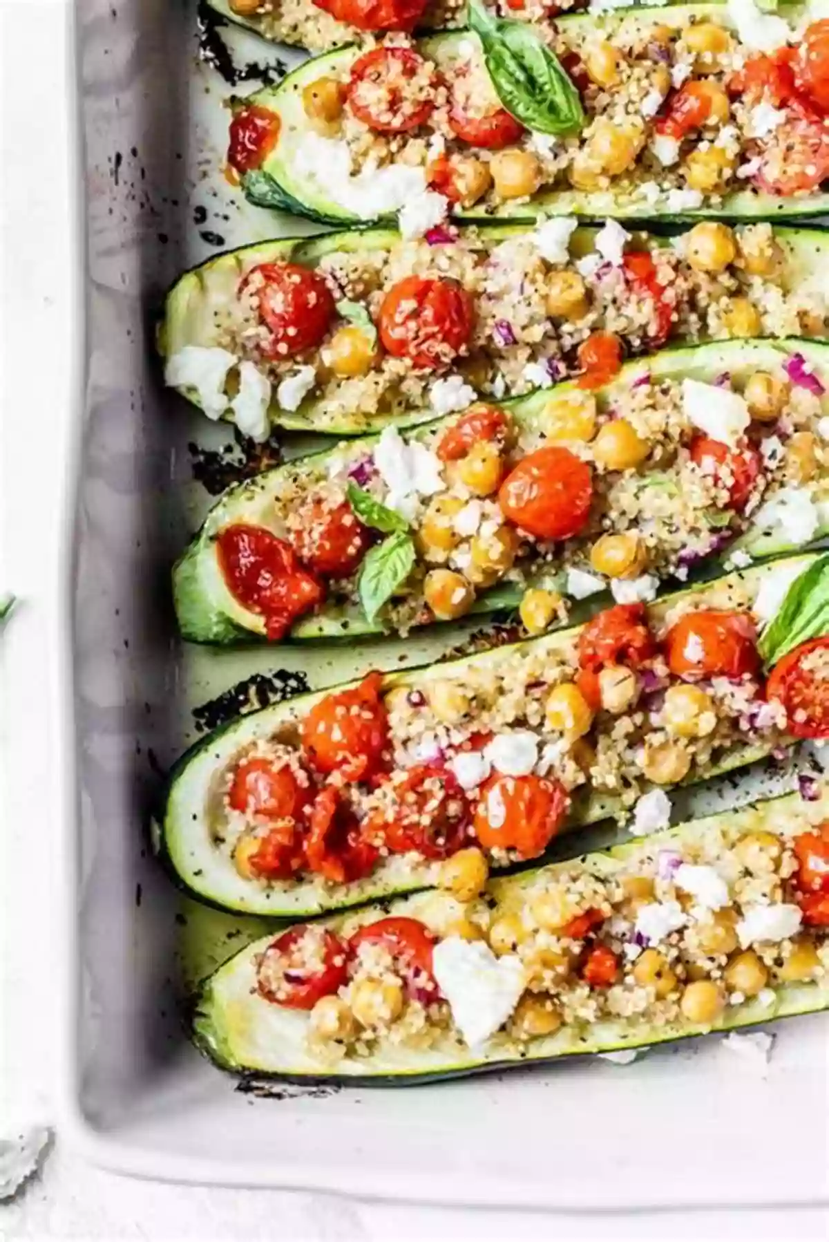 Mediterranean Stuffed Zucchini Boats A Woman S Drink: Bold Recipes For Bold Women