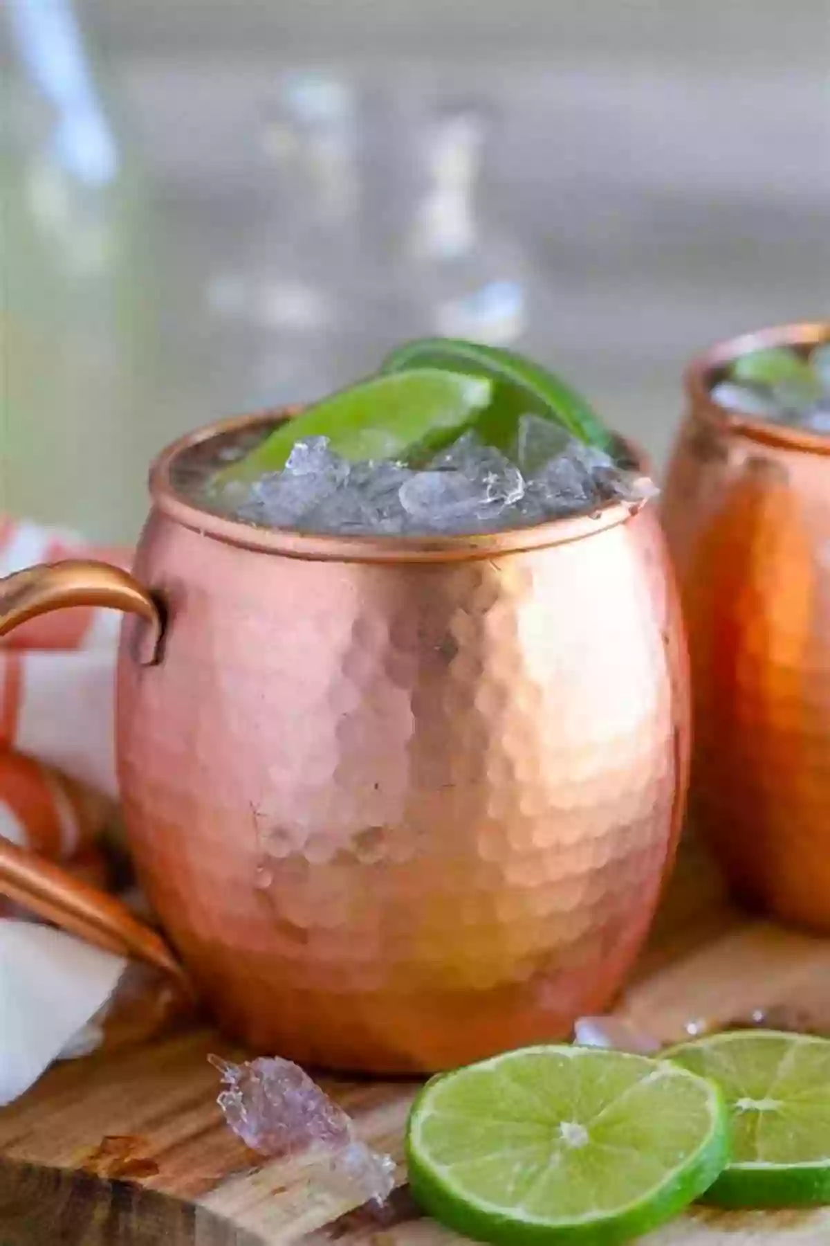 Moscow Mule In A Copper Mug With Lime Wedges Session Cocktails: Low Alcohol Drinks For Any Occasion