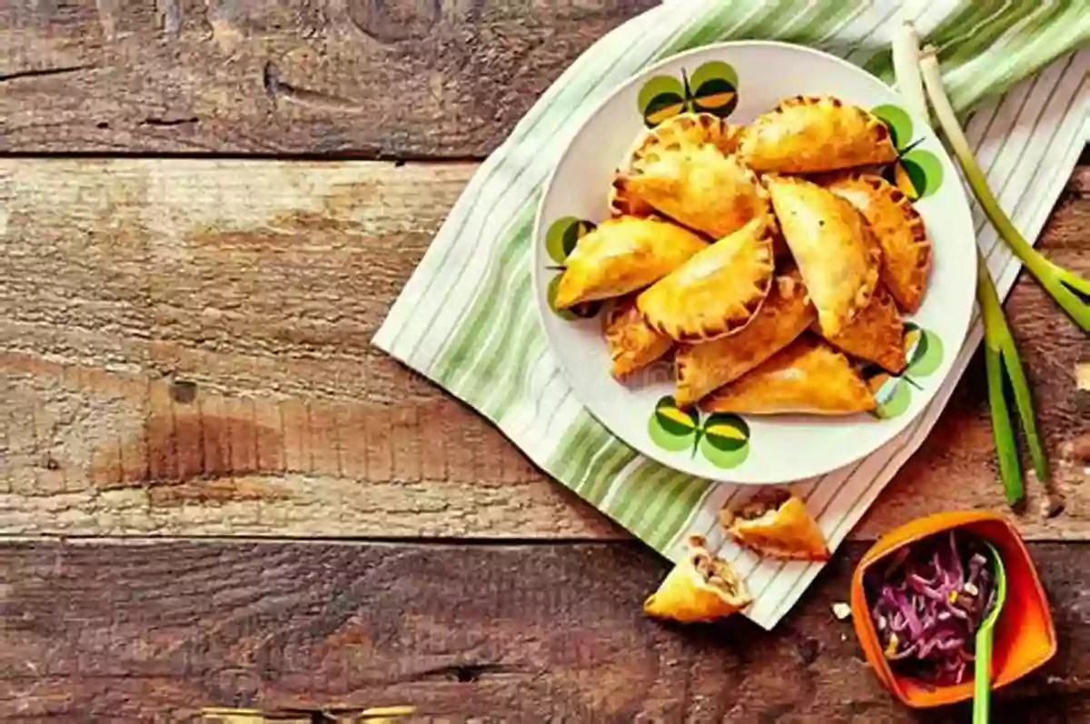 Mouthwatering Homemade Empanadas Served On A Rustic Wooden Table A Collection Of Empanada Recipes: Learn The Secrets To Making Delicious Empanadas