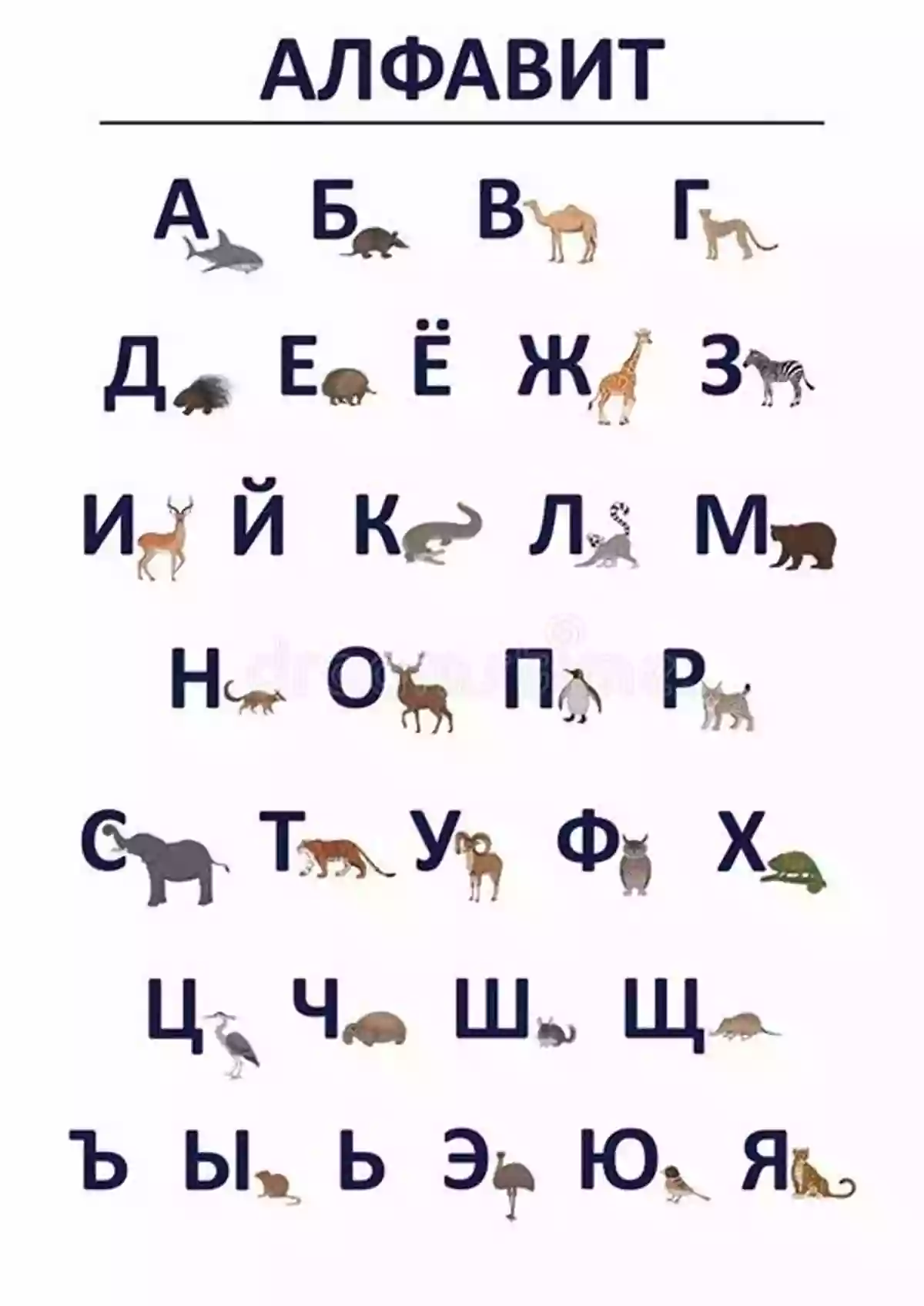 My First Russian Alphabet Square Animals My First Russian Alphabet Square Animals (My First Alphabet)