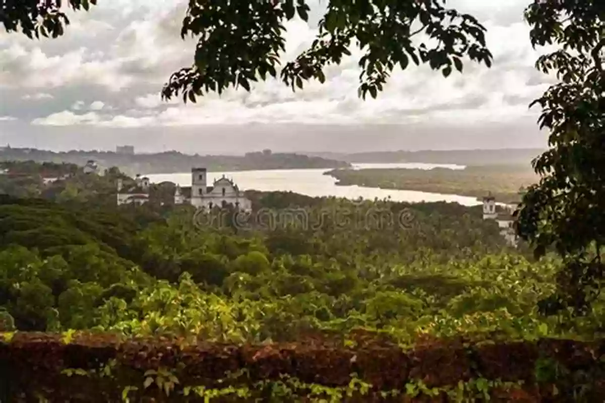 Old Goa Landscape With Beautiful Old Churches And Lush Greenery Old Goa And Beyond: Tracing The Course Of A Colonial Enterprise