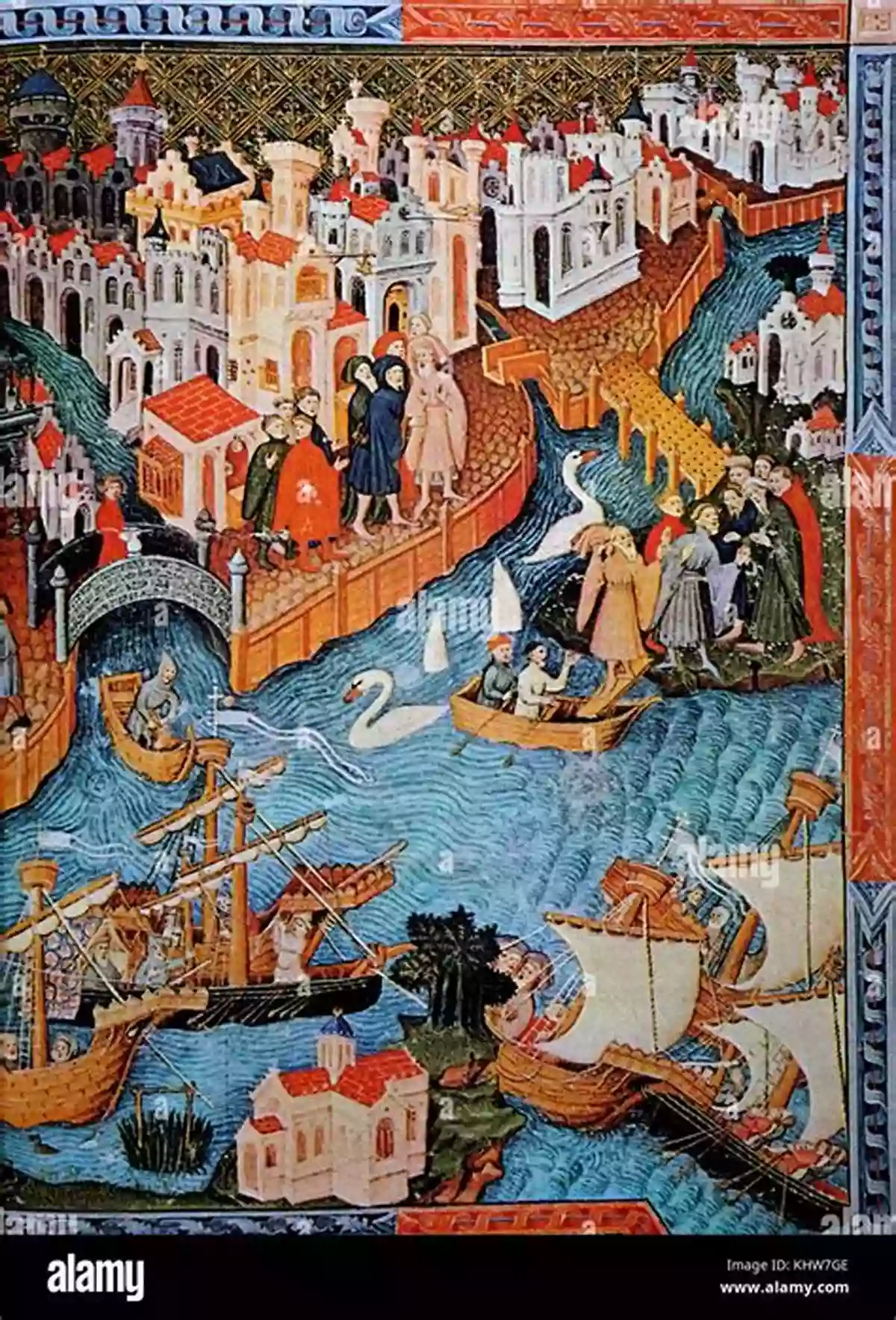 Painting Depicting The Moment Marco Polo's Writings Are Re Discovered In Europe Marco Polo S China: A Venetian In The Realm Of Khubilai Khan (Routledge Studies In The Early History Of Asia 3)