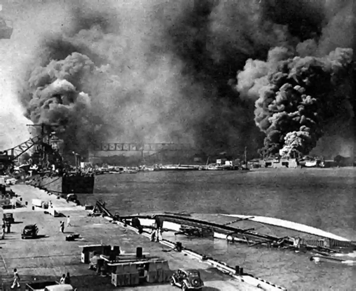 Pearl Harbor During The Attack Historical Photograph The History Of US Japan Relations: From Perry To The Present