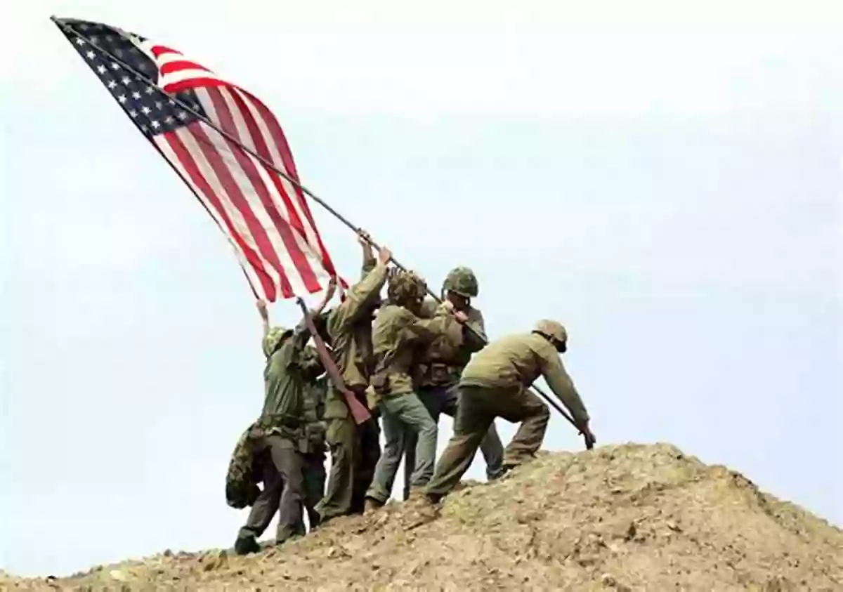 Photograph Of The Flag Raising On Iwo Jima The Korean War: The Story And Photographs (America Goes To War)