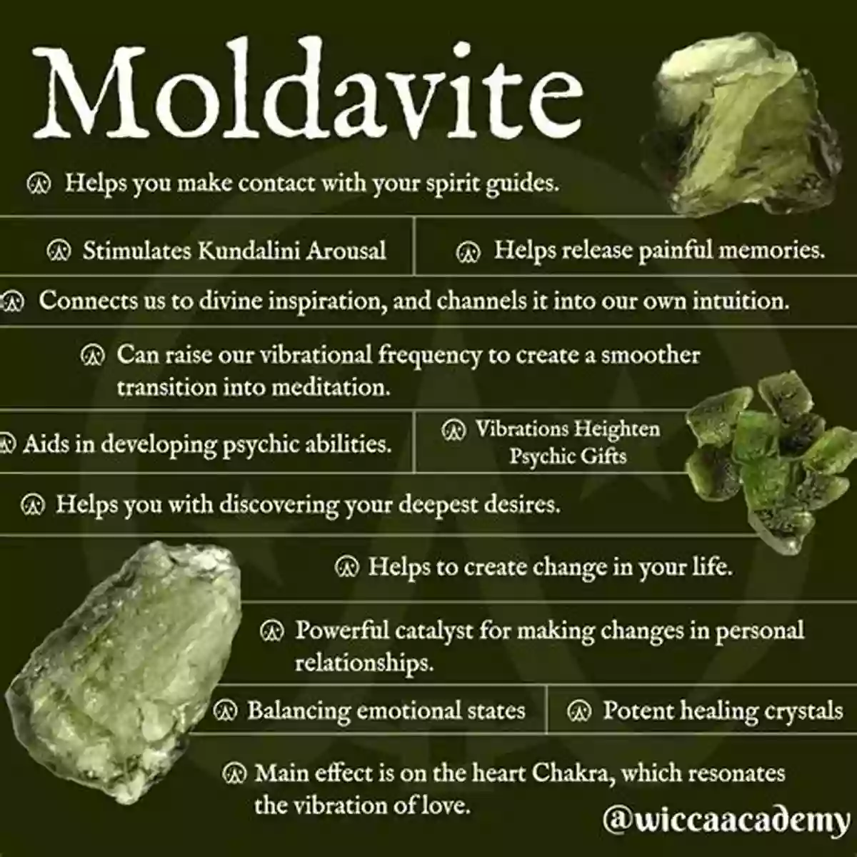 Powerful Moldavite Crystal Brings Spiritual Energy To Life Moldavite Spiritual Energy HH Bhanu Swami