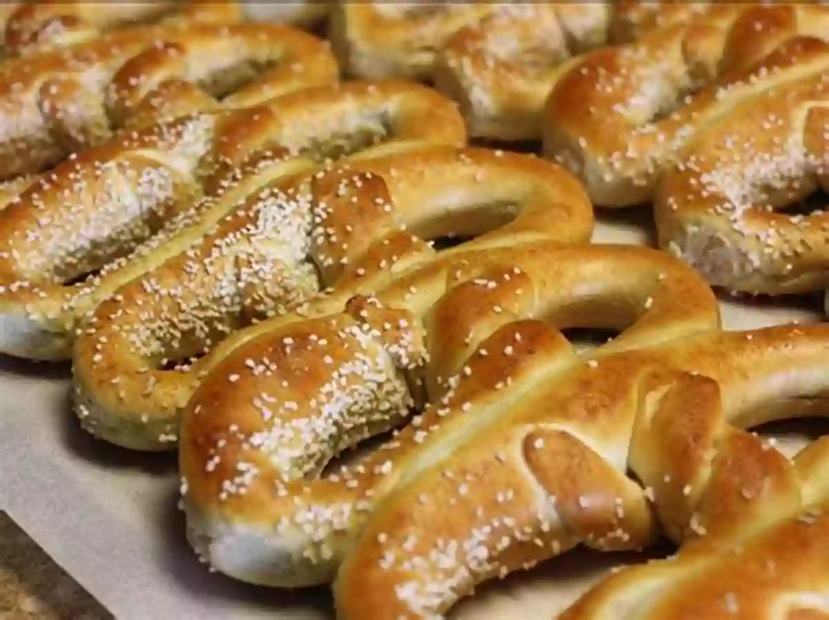 Pretzels Soft Twisted Dough Snacks German Kitchen: Recipes For Cooking Traditional German Food At Home