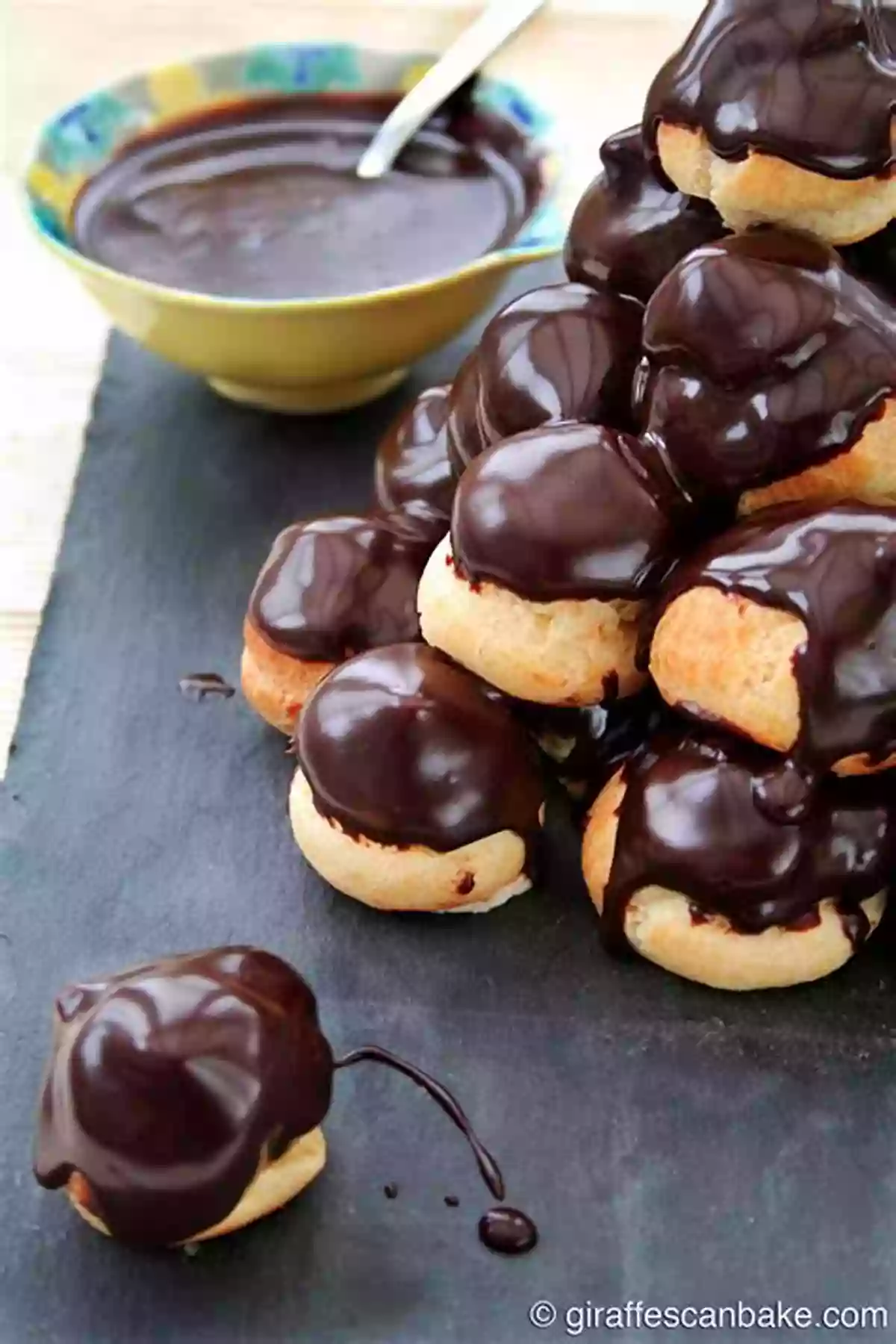 Profiteroles With Chocolate Sauce Best For The Last: 25 Rich Recipes For French Confections