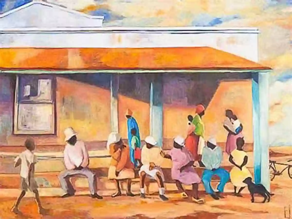 Rachel Isadora Painting A Vibrant African Landscape Say Hello Rachel Isadora