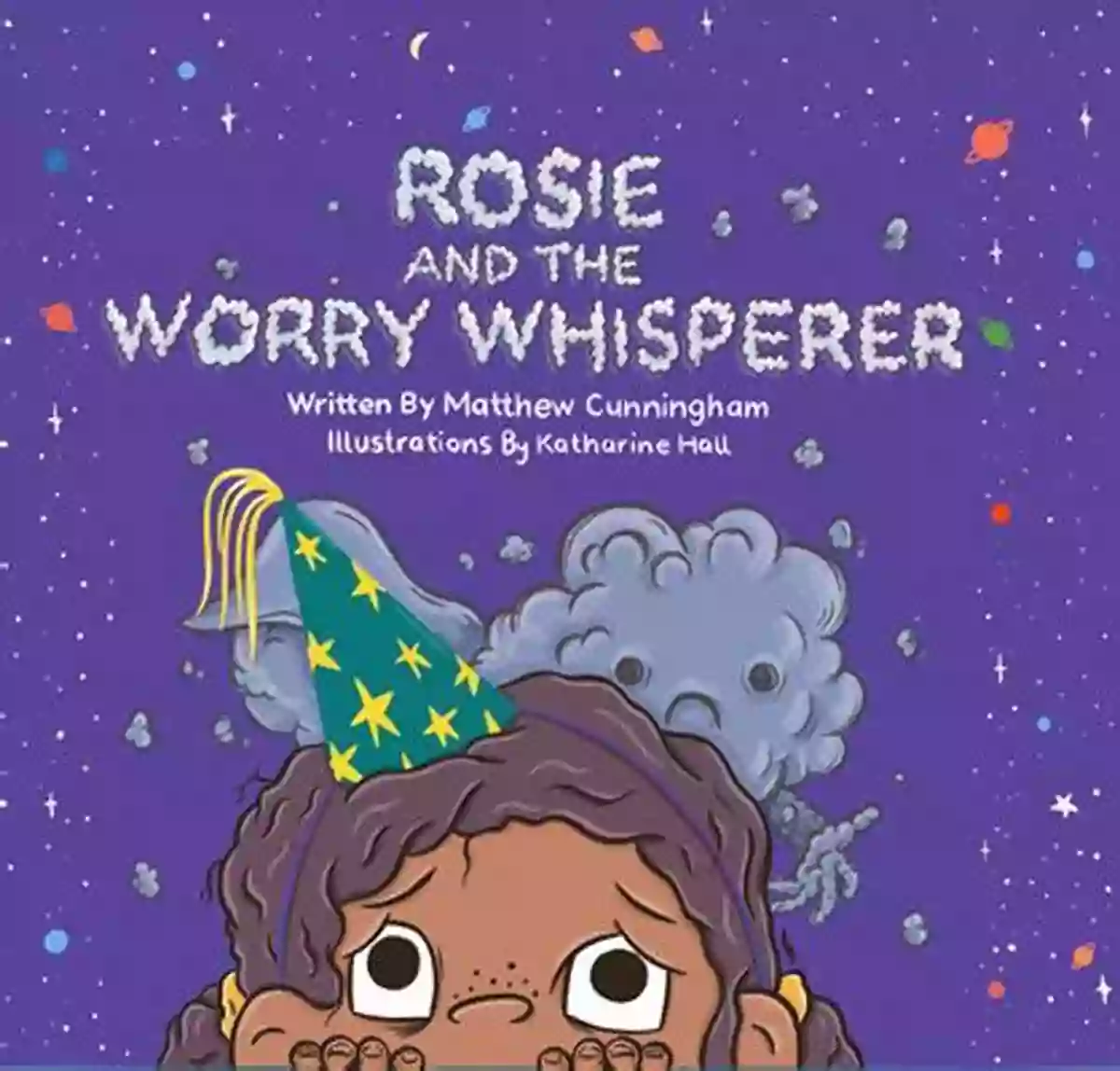 Rosie And The Worry Whisperer Book Cover Illustration Rosie And The Worry Whisperer