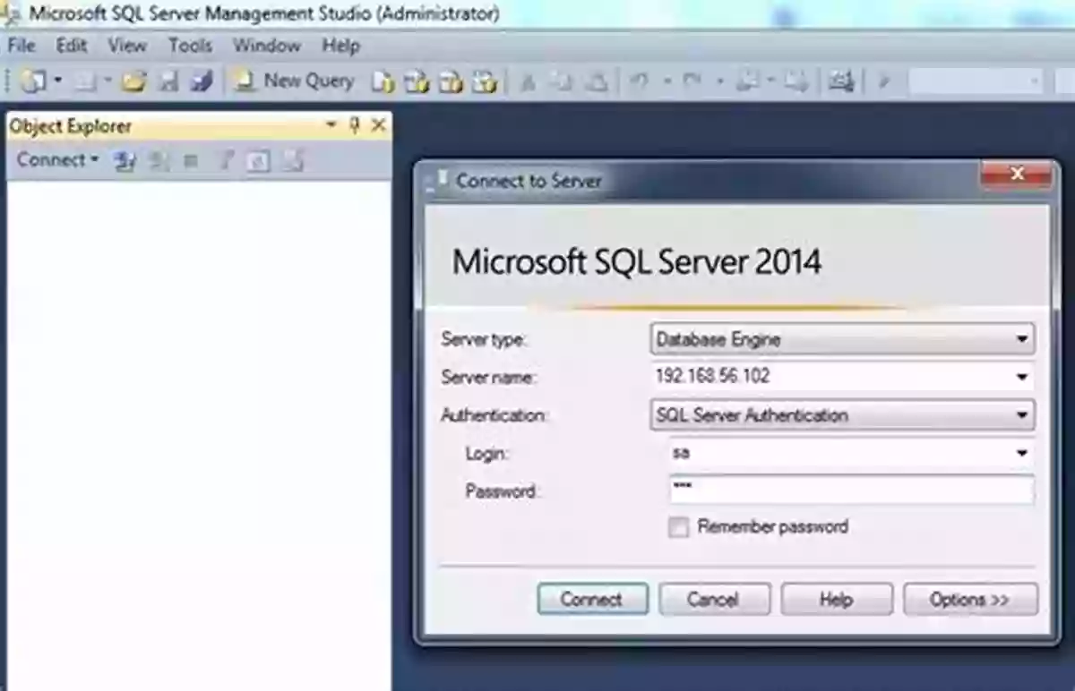 SQL Server Management Studio Login Beginning T SQL With Microsoft SQL Server 2005 And 2008