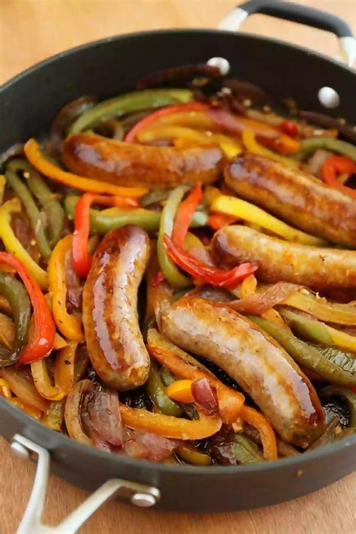 Spicy Italian Sausage With Peppers And Onions 20 Delicious Homemade Sausage Recipes For Your Backyard Grilling