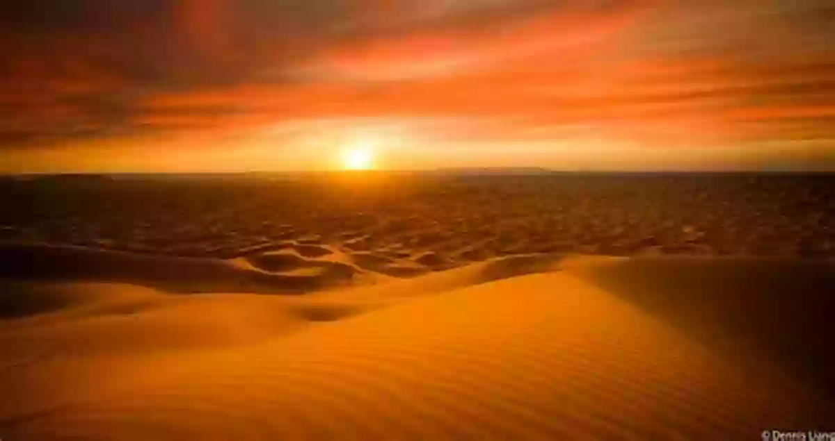 Stunning Orange Skies Over The Sahara Desert Deserts Of The World: Geography 2nd Grade For Kids Children S Earth Sciences Edition