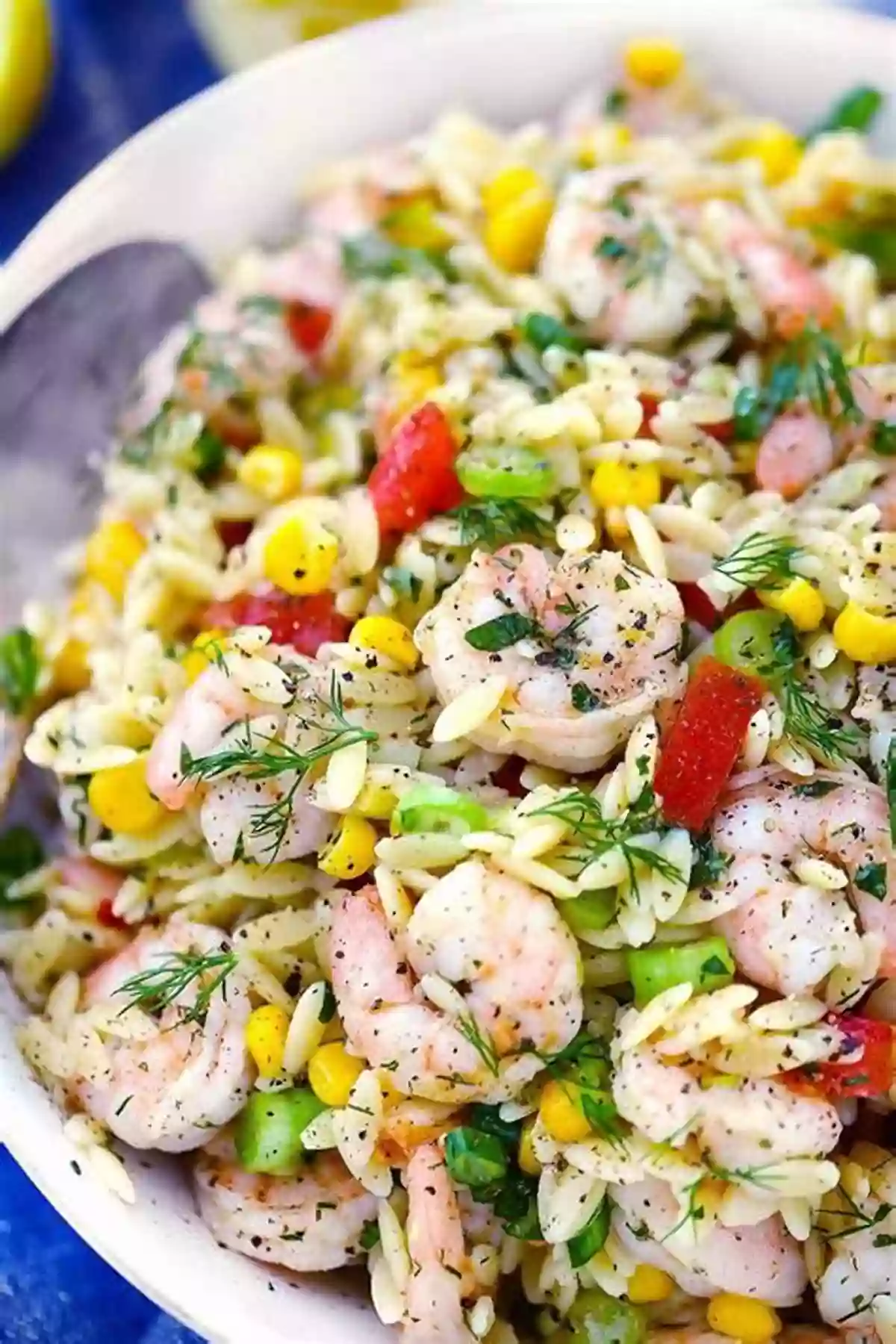 Tasty Shrimp And Orzo Salad Recipe Mediterranean Diet Recipes #3: 25 Delicious Healthy Choice Recipes Perfect For Mediterranean Diet Followers Plant Based Recipes