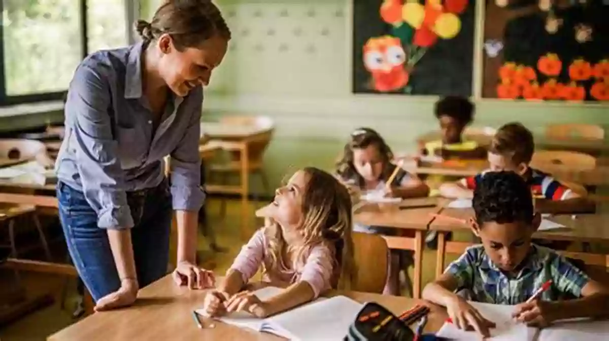 Teachers Guiding Students In A Classroom Teachers Help (Our Community Helpers)