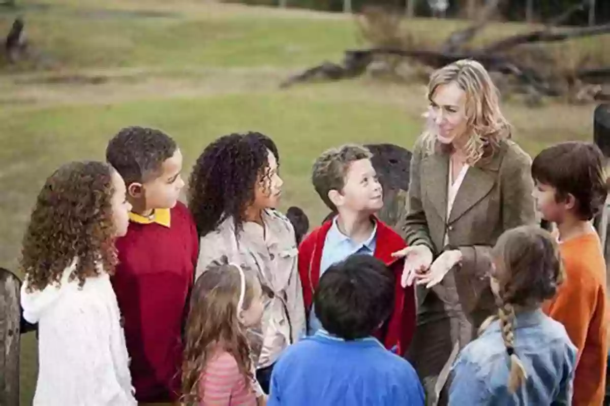 Teachers Guiding Students On A Field Trip Teachers Help (Our Community Helpers)