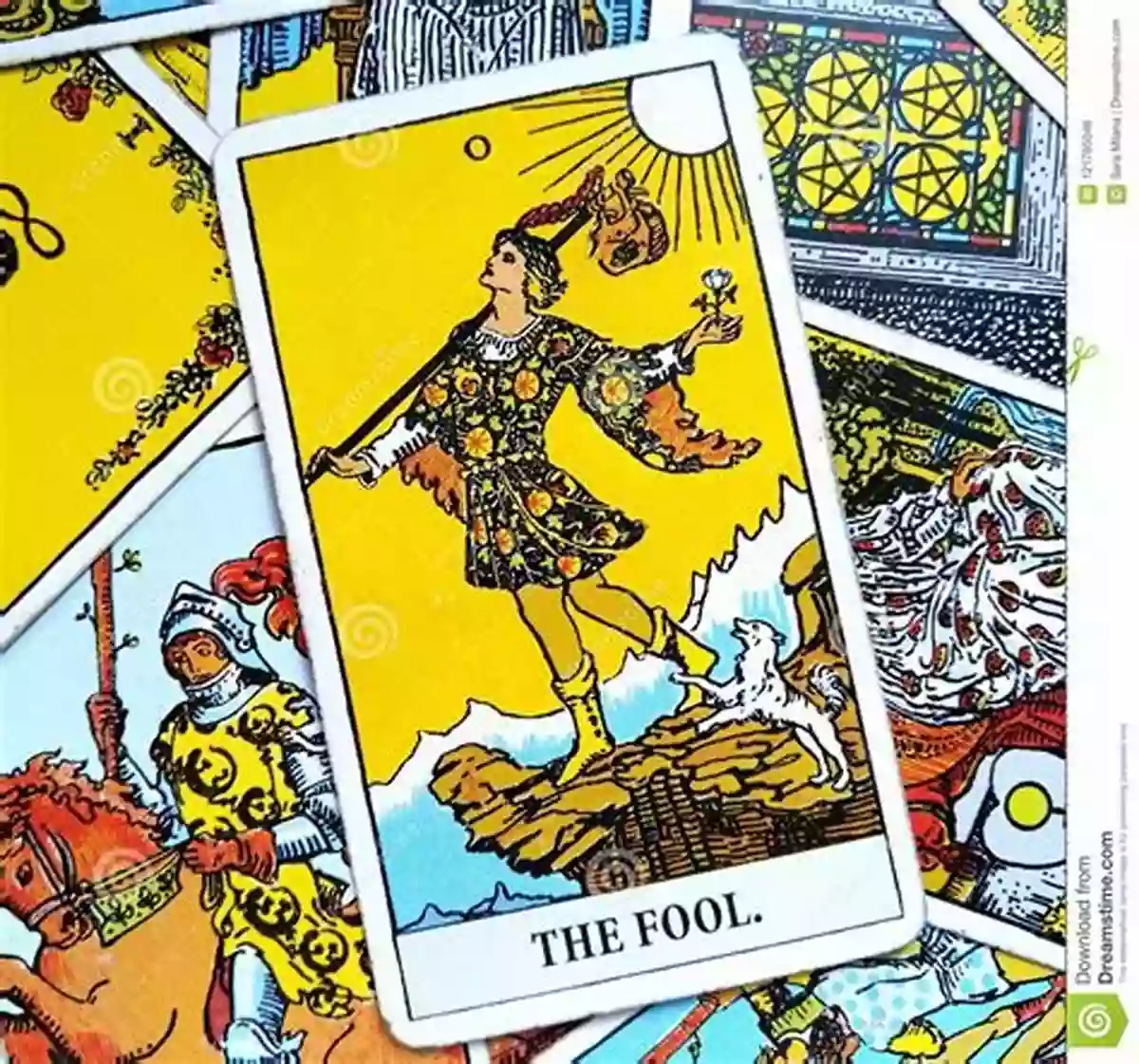 The Fool Tarot Card Representing New Beginnings And Unlimited Potential Tarot: 28 Days Of Using The Major Arcana For Growth Wisdom And Healing