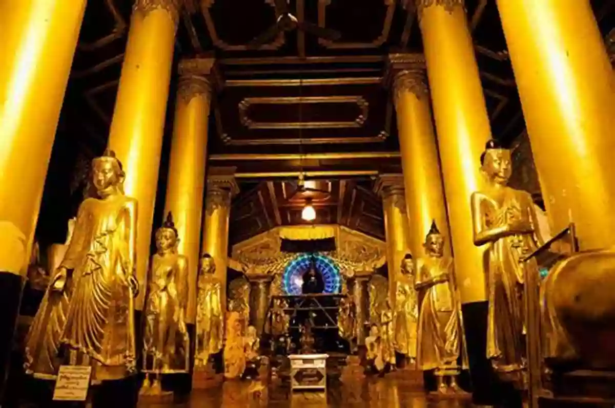 The Interior Of Shwedagon Pagoda A Kaleidoscope Of Vibrant Colors Shwedagon Pagoda (This Is The Real Burma 4)