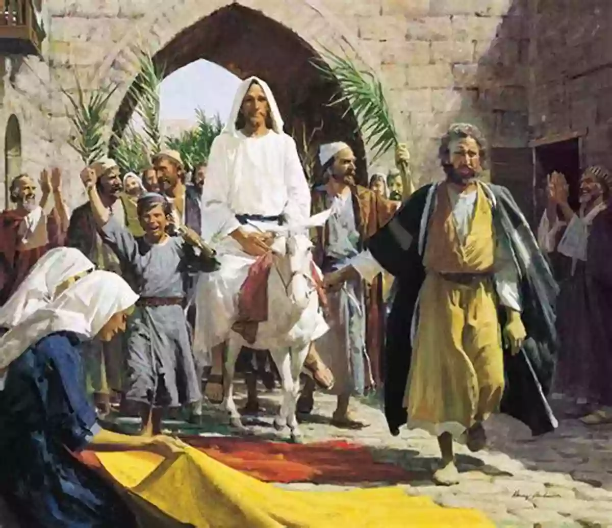 The Triumphal Entry Of Jesus Into Jerusalem Jesus Of Nazareth: From The Baptism In The Jordan To The Transfiguration