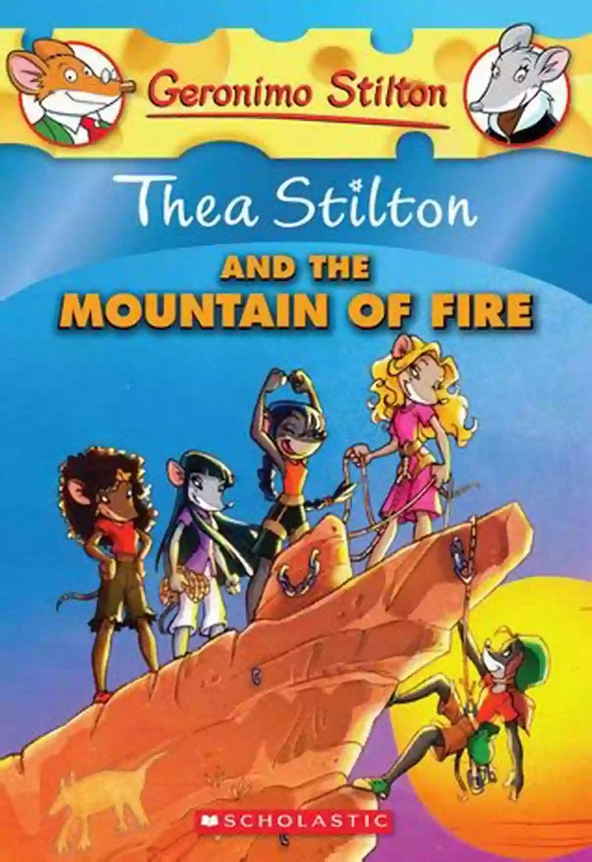 Thea Stilton And The Mountain Of Fire Book Cover Thea Stilton And The Mountain Of Fire (Thea Stilton #2): A Geronimo Stilton Adventure (Thea Stilton Graphic Novels)