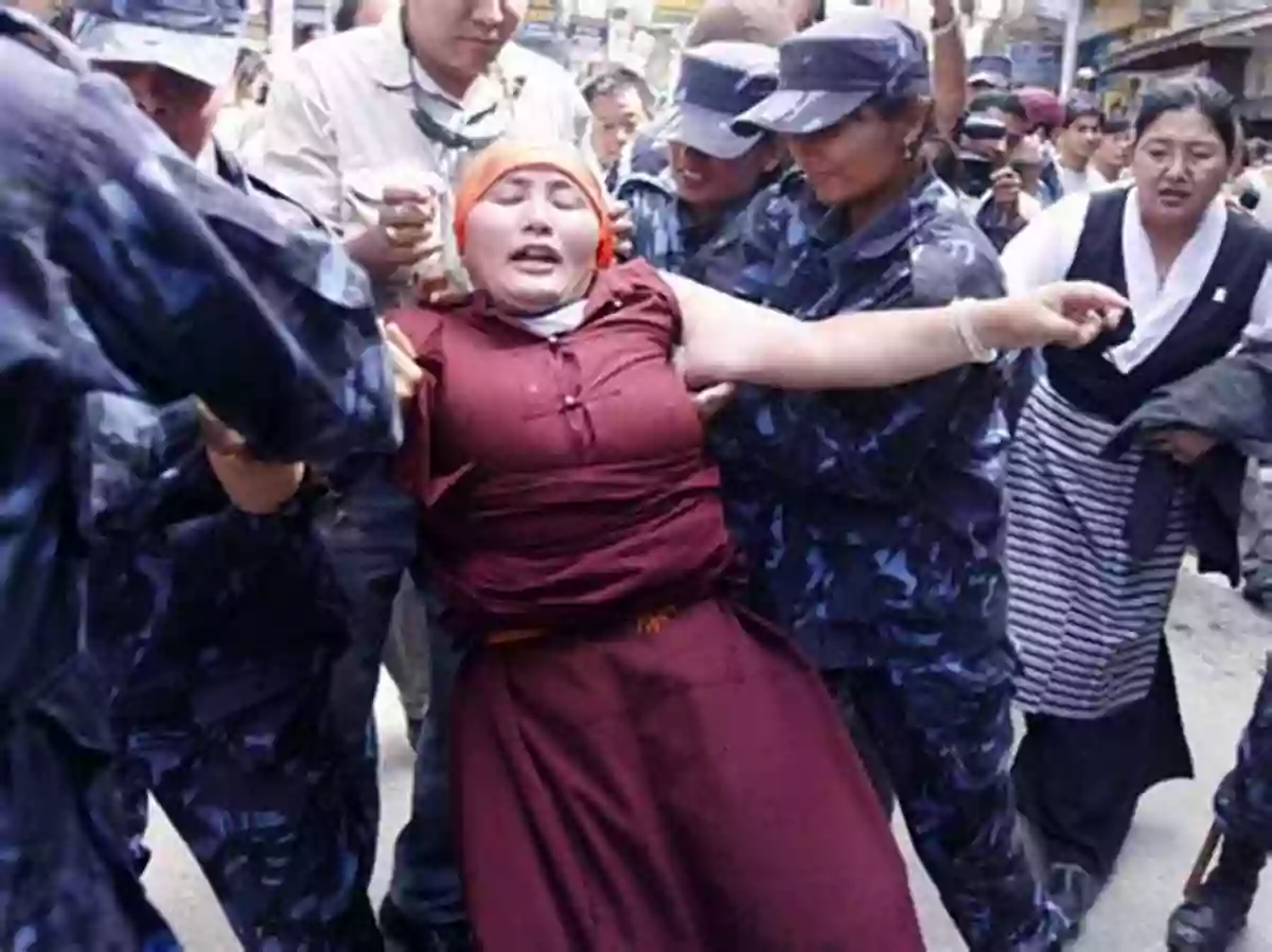 Tibetan Women Participating In A Protest Sky Train: Tibetan Women On The Edge Of History