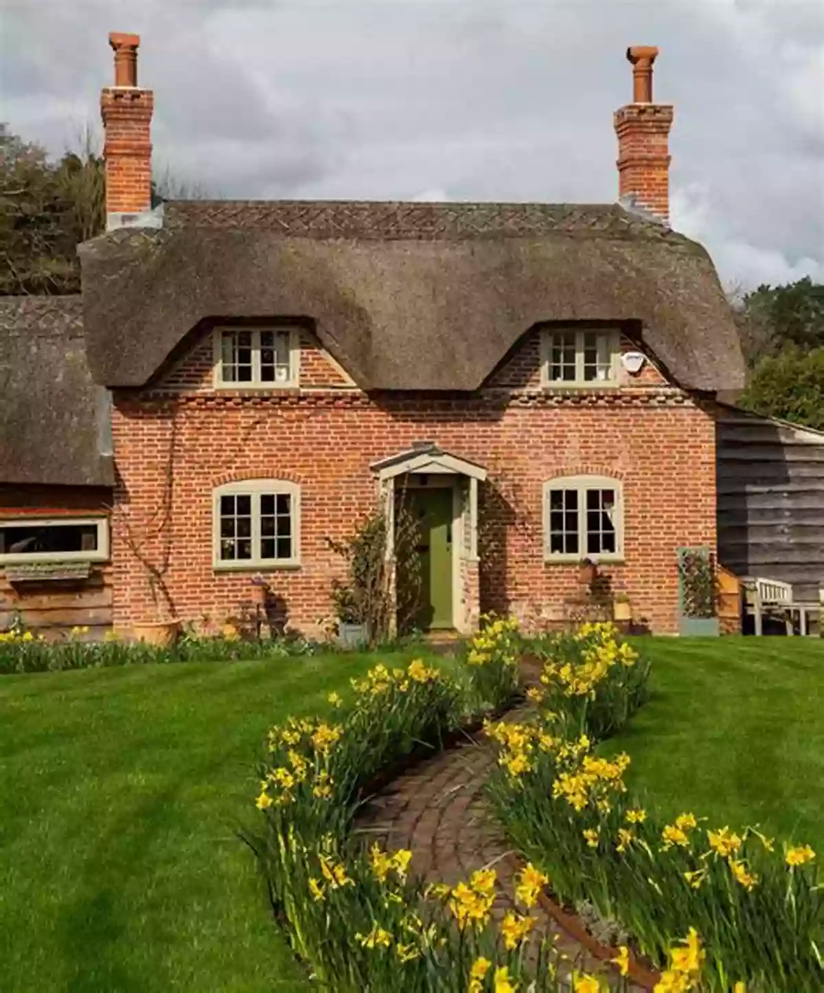 Time For Bed Old House A Picturesque Exterior Surrounded By Trees And Charm Time For Bed Old House