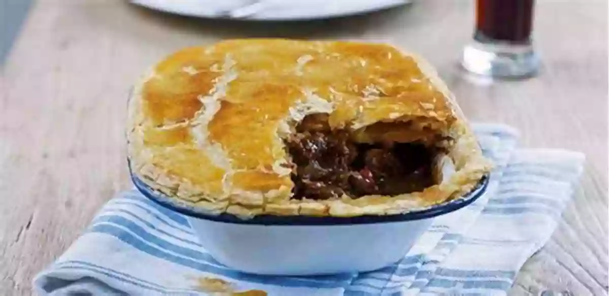 Traditional St. George's Day Beef And Ale Pie With A Flaky Golden Crust Cooking Traditional British: Recipes To Celebrate Traditional British Holidays