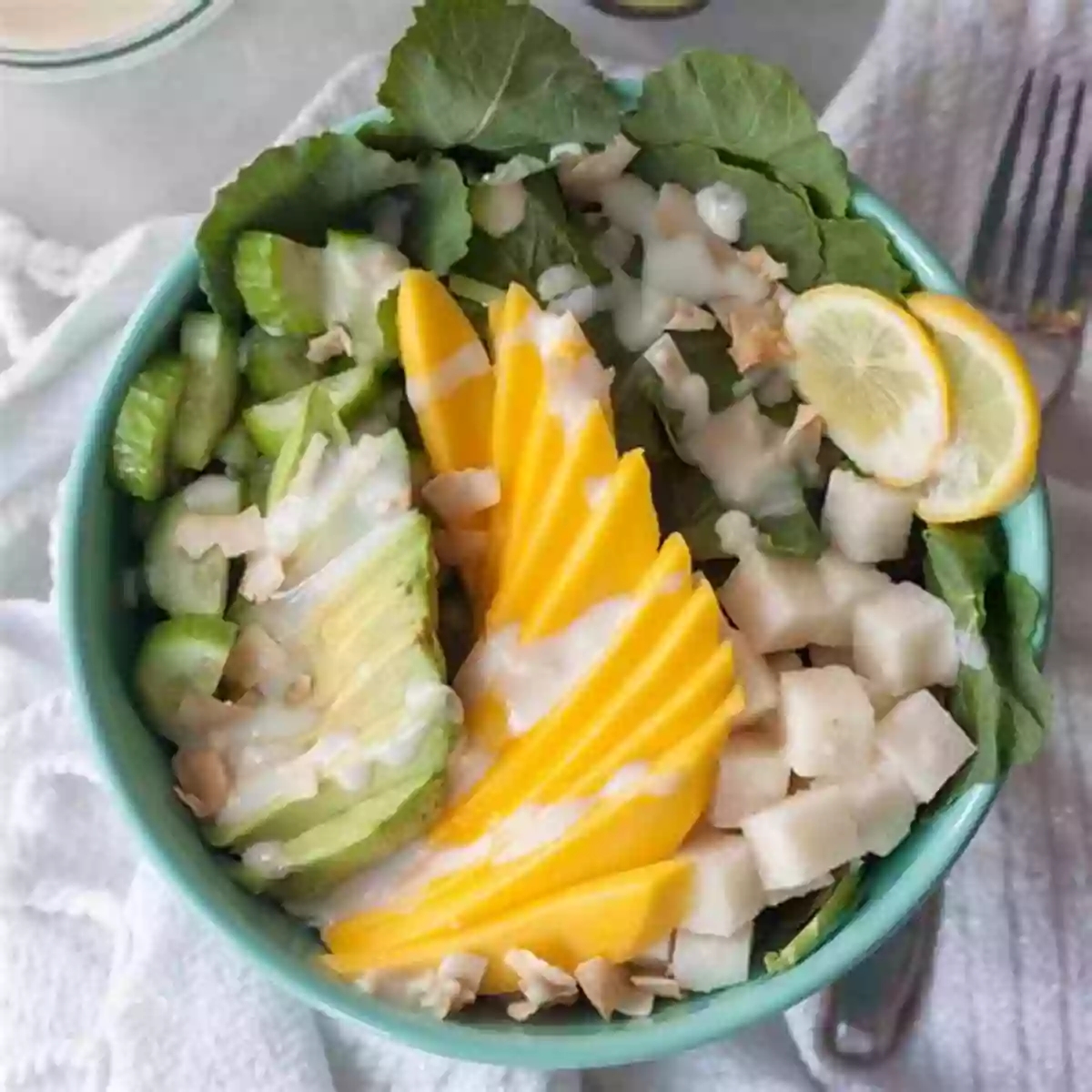 Tropical Mango And Avocado Salad 365 Amazing 5 Minute Salad Recipes: Everything You Need In One 5 Minute Salad Cookbook